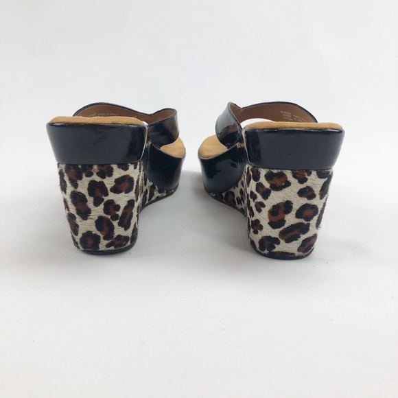 Dr. Scholl’s Fever Cheetah Thong Sandal Wedges